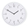 Horloge murale Ø 30,8 cm, 1x pile AA, blanche
