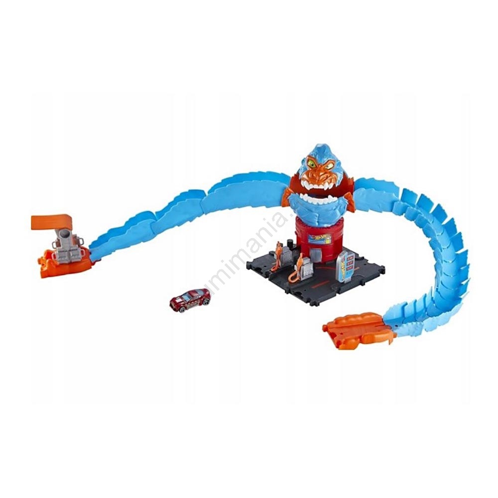 Ensemble véhicule de course et circuit Hot Wheels HXR71 Multicolore