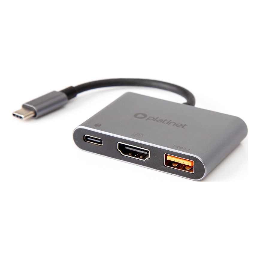 Hub USB 3en1 100W HDMI 4K
