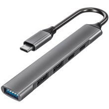 Hub USB-C 5en1 Power Delivery 100W