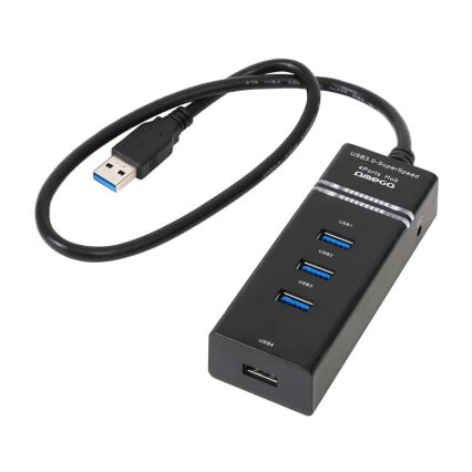 HUB USB x4 port USB 3.0 50 cm