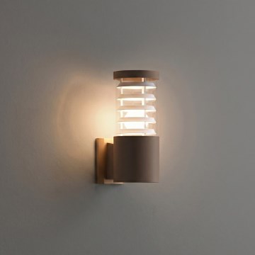 Ideal Lux - Applique d'extérieur TRONCO 1xE27/42W/230V IP44 marron