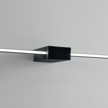 Ideal Lux - Applique LED pour tableau THEO, 19 W, 230 V, 115 cm, IRC 90, noire