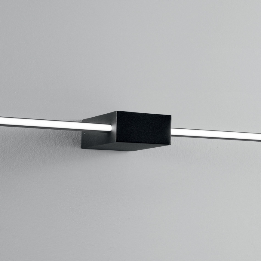 Ideal Lux - Applique LED pour tableau THEO, 19 W, 230 V, 115 cm, IRC 90, noire