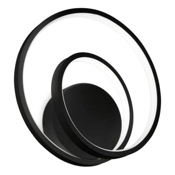 Ideal Lux - Applique murale à intensité variable OZ LED/28W/230V CRI 90 noir