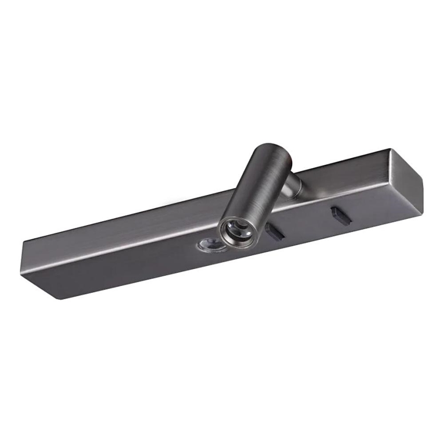 Ideal Lux - Applique murale BONNE 2xLED/6,5W/230V CRI 90 chrome brillant