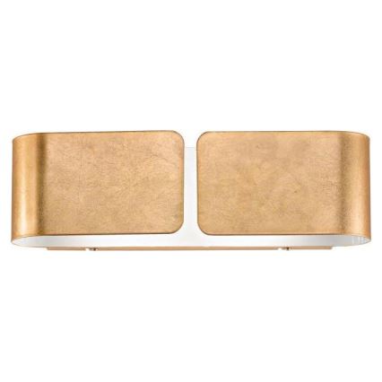 Ideal Lux - Applique murale CLIP 2xE27/60W/230V doré