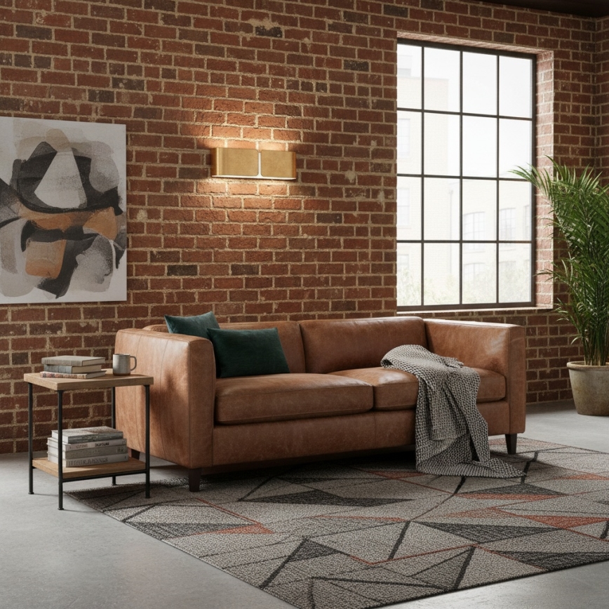 Ideal Lux - Applique murale CLIP 2xE27/60W/230V doré