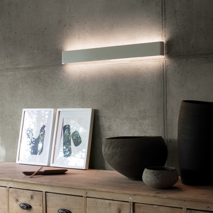 Ideal Lux - Applique murale DELTA LED/30W/230V 4000K 83 cm CRI 90 blanc