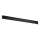 Ideal Lux - Applique murale DELTA LED/37W/230V 3000K 110 cm CRI 90 noir