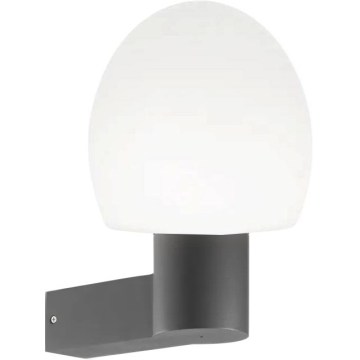 Ideal Lux - Applique murale d'extérieur CLIO 1xE27/42W/230V IP44 anthracite