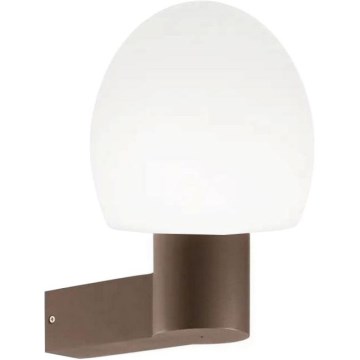 Ideal Lux - Applique murale d'extérieur CLIO 1xE27/42W/230V IP44 marron
