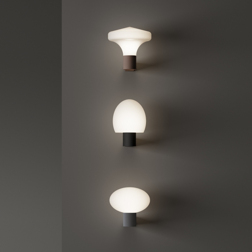 Ideal Lux - Applique murale d'extérieur CLIO 1xE27/42W/230V IP44 marron