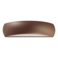 Ideal Lux - Applique murale d'extérieur GIOVE 1xE27/60W/230V IP54 brune