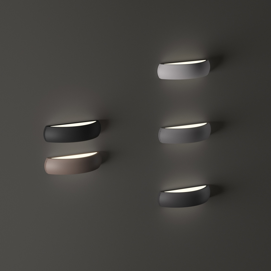 Ideal Lux - Applique murale d'extérieur GIOVE 1xE27/60W/230V IP54 brune