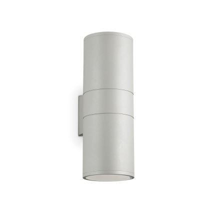 Ideal Lux - Applique murale d'extérieur GUN 1xE27/60W/230V 31 cm IP54 grise