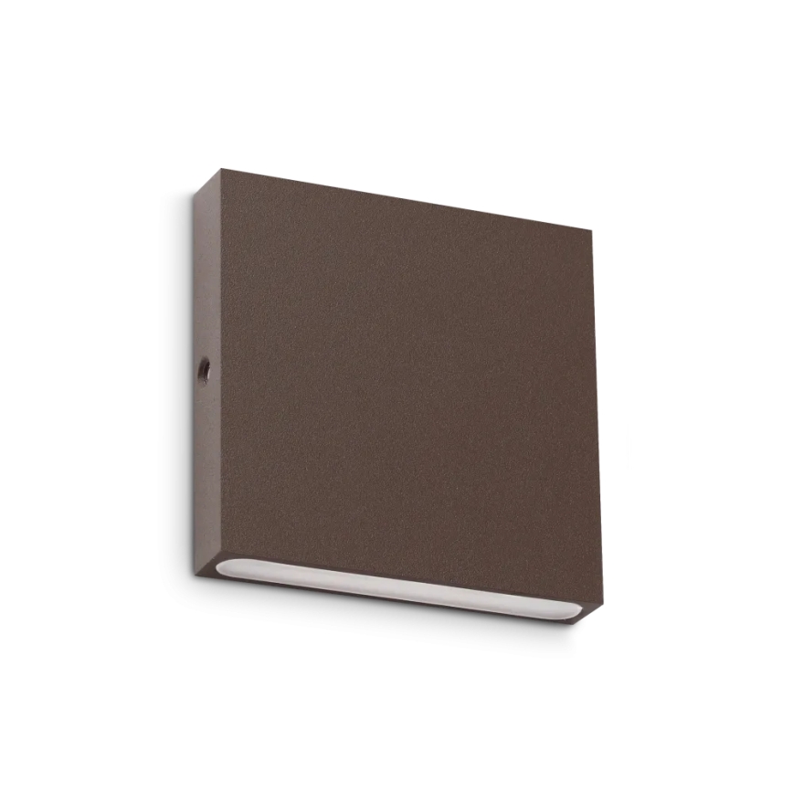 Ideal Lux - Applique murale d'extérieur LED POST-IT LED/3W/12V CRI 90 marron