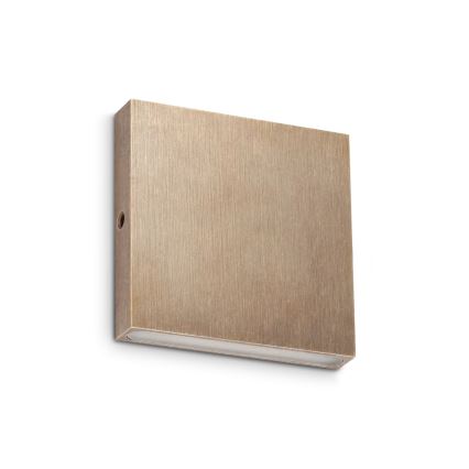 Ideal Lux - Applique murale d'extérieur LED POST-IT LED/3W/12V IRC 90 laiton