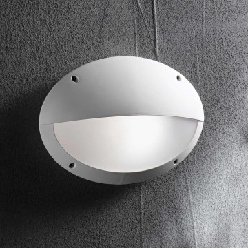 Ideal Lux - Applique murale d'extérieur POLAR 1xE27/23W/230V IP66 blanche