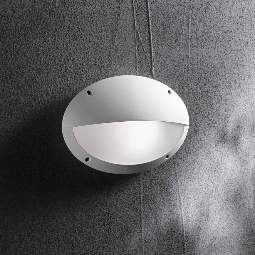 Ideal Lux - Applique murale d'extérieur POLAR 1xE27/23W/230V IP66 blanche