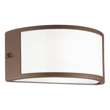 Ideal Lux - Applique murale d'extérieur REX 1xE27/60W/230V IP44 marron