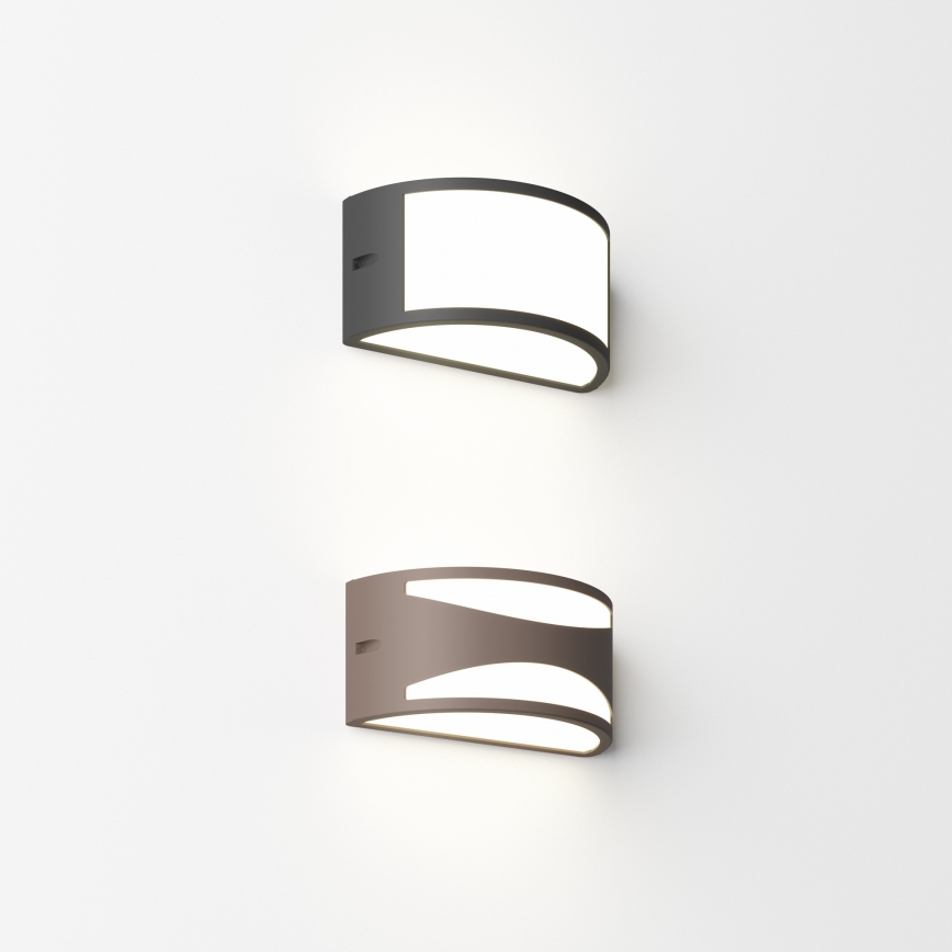 Ideal Lux - Applique murale d'extérieur REX 1xE27/60W/230V IP44 marron