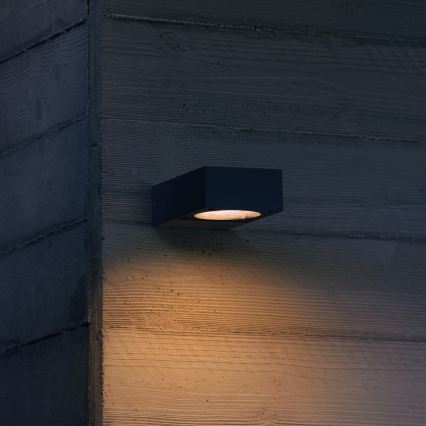 Ideal Lux - Applique murale d'extérieur SIRIO 1xGX53/9W/230V IP65 brun