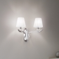 Ideal Lux - Applique murale en cristal PEGASO 2xE14/28W/230V chrome brillant