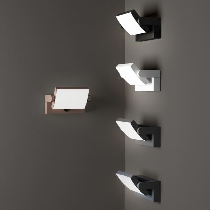 Ideal Lux - Applique murale extérieure avec détecteur SWIPE LED/21W/230V CRI 90 IP54 anthracite