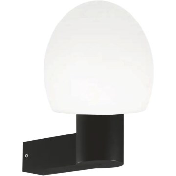 Ideal Lux - Applique murale extérieure CLIO 1xE27/42W/230V IP44 noire