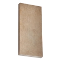 Ideal Lux - Applique murale extérieure LED POST-IT LED/6W/12V IRC 90 laiton