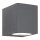 Ideal Lux - Applique murale extérieure UP 1xG9/15W/230V IP44 anthracite
