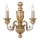 Ideal Lux - Applique murale FIRENZE 2xE14/40W/230V doré