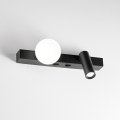 Ideal Lux - Applique murale LED BINOMIO 2xLED/3W/230V IRC 90 noire