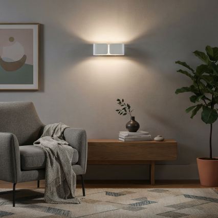 Ideal Lux - Applique murale LED CLIP 2xG9/3W/230V blanc