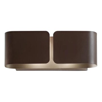 Ideal Lux - Applique murale LED CLIP 2xG9/3W/230V marron