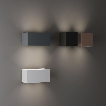 Ideal Lux - Applique murale LED d'extérieur ATOM LED/25W/230V IRC 90 IP54 marron