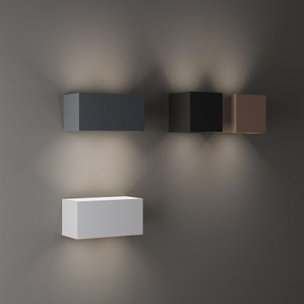 Ideal Lux - Applique murale LED d'extérieur ATOM LED/25W/230V IRC 90 IP54 marron