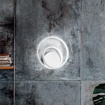 Ideal Lux - Applique murale LED dimmable OZ LED/28W/230V CRI 90 blanc