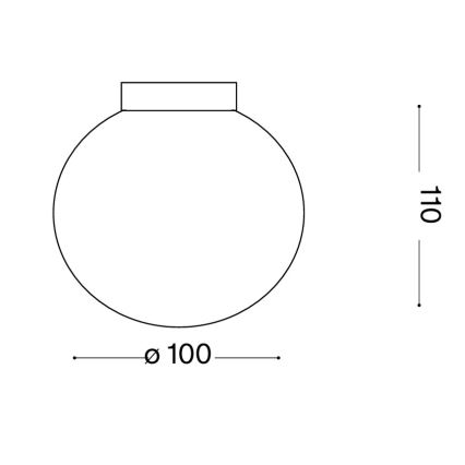 Ideal Lux - Applique murale LED MAPA 1xG9/3W/230V Ø 10 cm blanche