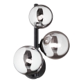 Ideal Lux - Applique murale LED PERLAGE 3xG9/3W/230V noir/fumé