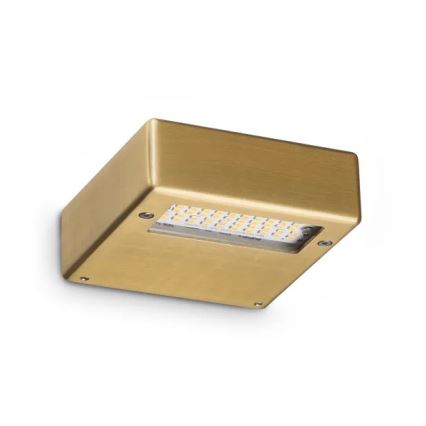 Ideal Lux - Applique murale LED TAB, 24 W / 230 V, IRC 90, finition laiton