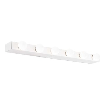 Ideal Lux - Applique murale PRIVE 6xE14/40W/230V blanche