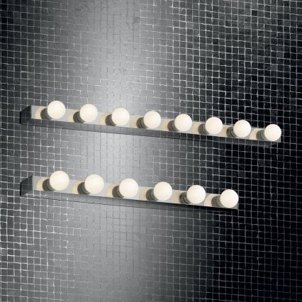 Ideal Lux - Applique murale PRIVE 6xE14/40W/230V chrome brillant