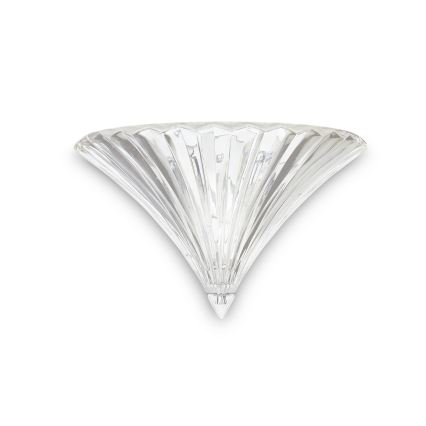 Ideal Lux - Applique murale SANTA 1xE14/40W/230V transparente