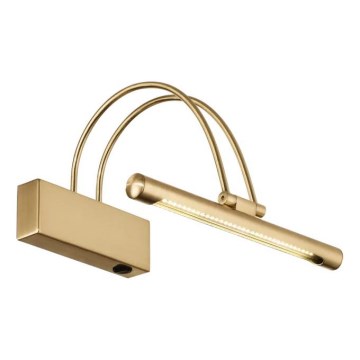 Ideal Lux - Applique pour tableau BOW LED/3,5W/230V 26 cm CRI 90 doré