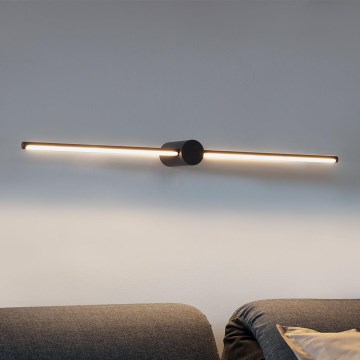 Ideal Lux - Applique pour tableau FILO LED/13W/230V 75 cm CRI 90 noir
