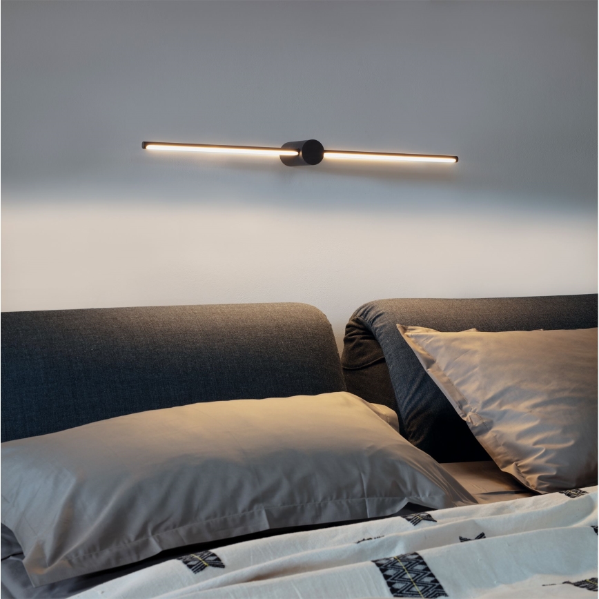 Ideal Lux - Applique pour tableau FILO LED/13W/230V 75 cm CRI 90 noir