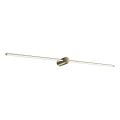Ideal Lux - Applique pour tableau FILO LED/16W/230V 115 cm CRI 90 laiton
