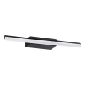 Ideal Lux - Éclairage de miroir salle de bain RIFLESSO LED/10W/230V 42 cm CRI 90 IP54 noir
